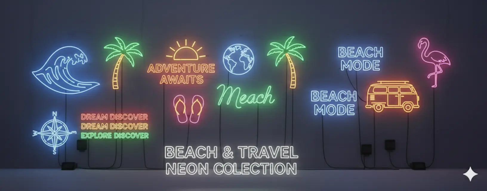 Beach-and-travel-neon-sign GoCustomNeon
