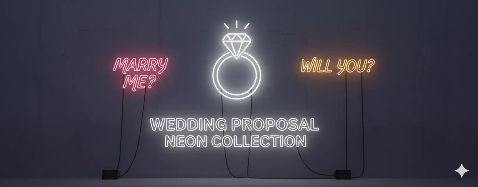 Wedding & Proposal Neon Signs GoCustomNeon