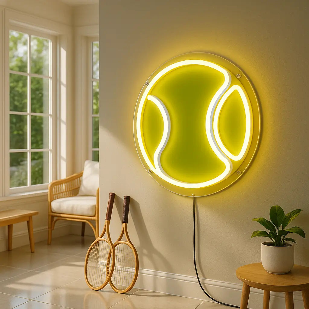 Tennis Ball Neon Sign Neon Sports