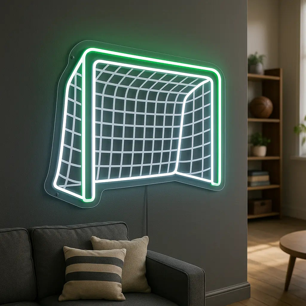 Goal Net Neon Sign Neon Sports