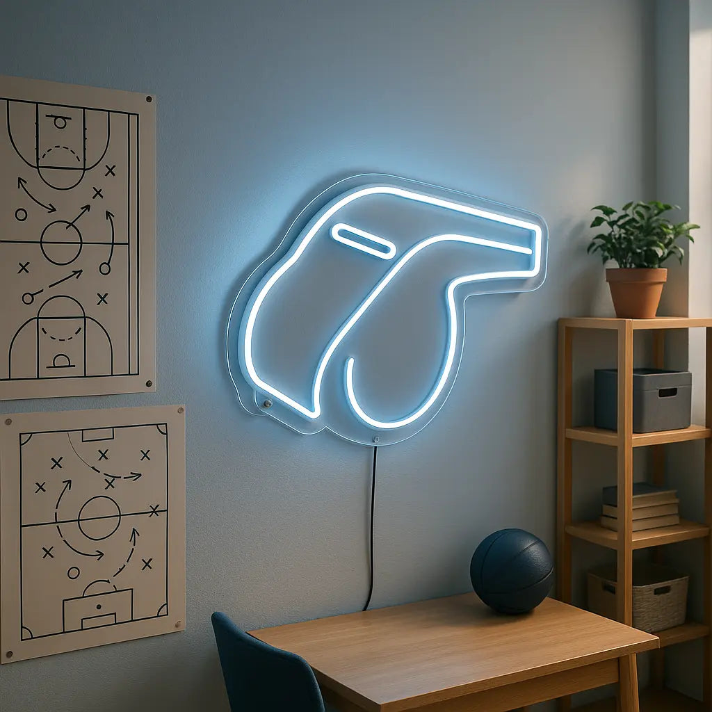 Whistle Neon Sign Neon Sports