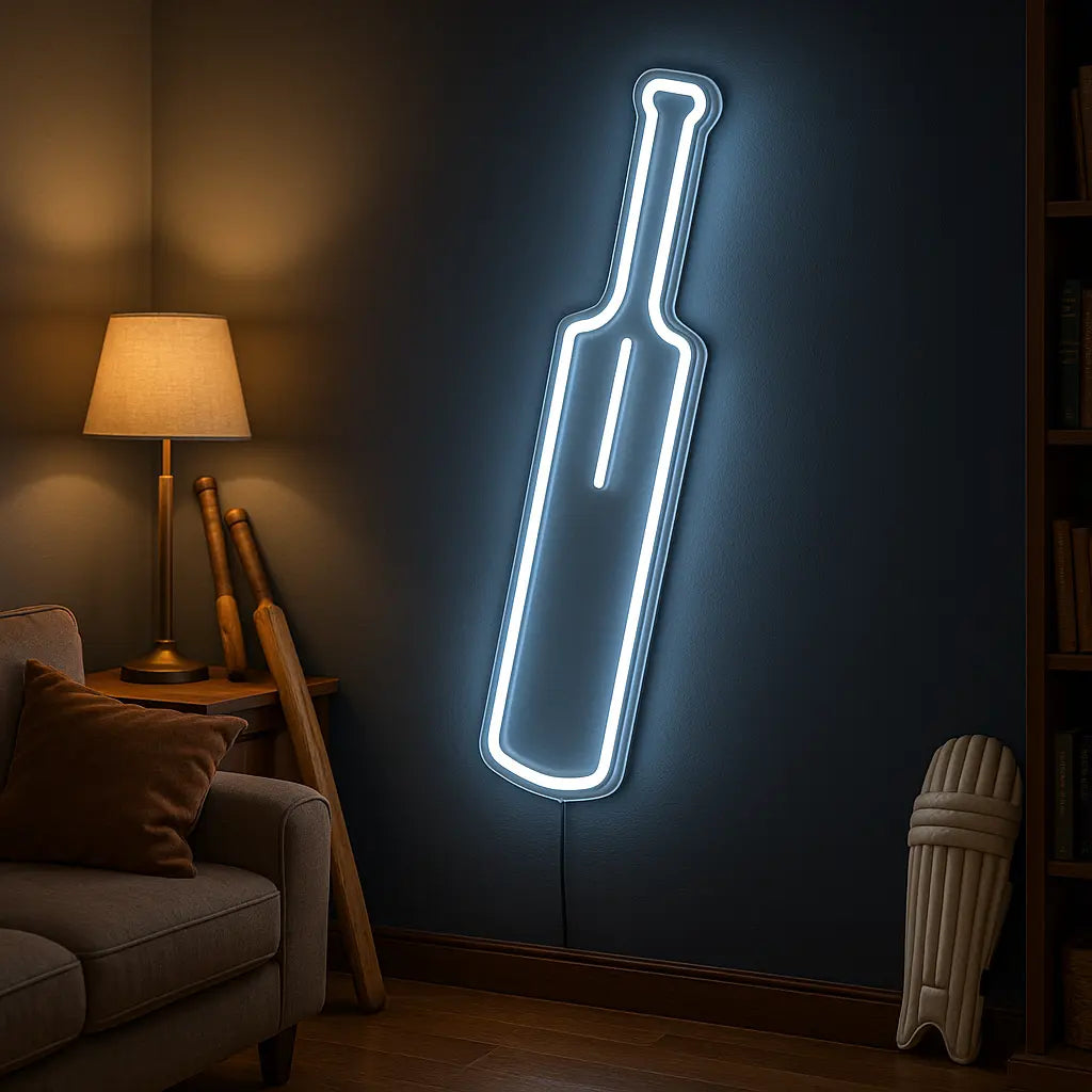Cricket Bat Neon Sign Neon Sports