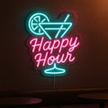 Happy Hour Icon – Neon Sign GoCustomNeon