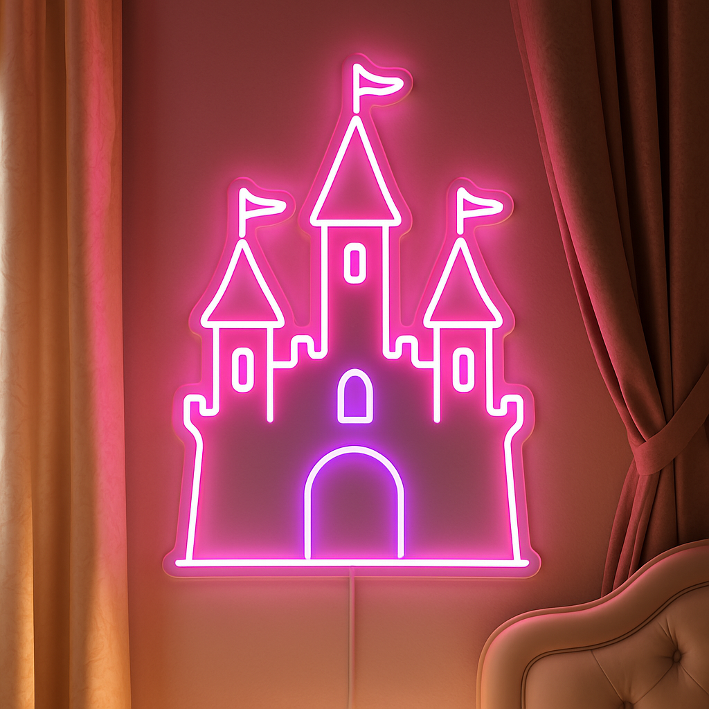 Fairy Tale Castle Neon GoCustomNeon