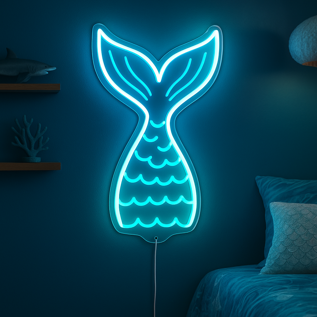 Mermaid Tail Neon GoCustomNeon