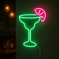 Margarita Glass Neon Sign – Neon Sign GoCustomNeon